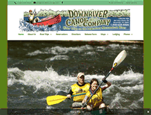 Tablet Screenshot of downriver.com